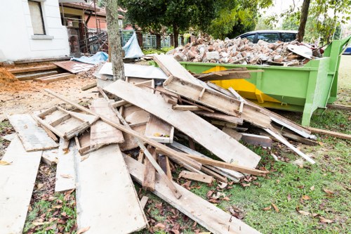 Professional furniture clearance team at work in Fulham