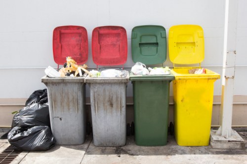 Efficient builders waste clearance trucks in Fulham