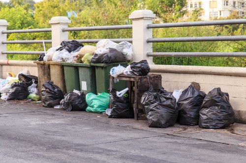 Recycling facilities in Fulham processing waste