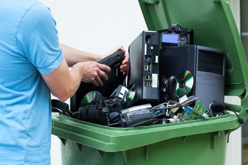 Clearing office furniture and equipment