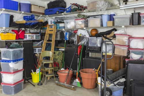 Eco-friendly disposal during garage clearance in Fulham