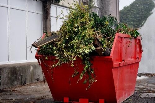 Eco-friendly disposal during Fulham clearance